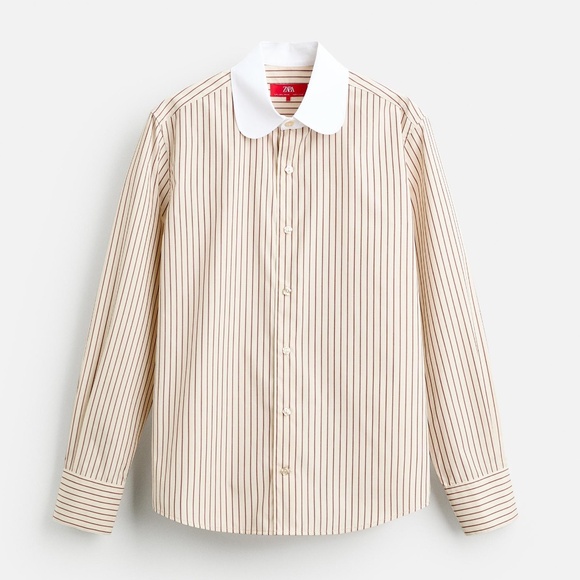 Zara x Harry Lambert mens striped button down. Never worn. Size Small - Picture 4 of 10